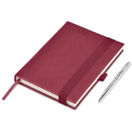 Altitude Advantage A5 2026 Diary & Cypher Pen Set Red